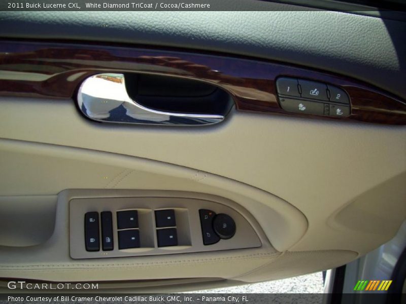 White Diamond TriCoat / Cocoa/Cashmere 2011 Buick Lucerne CXL