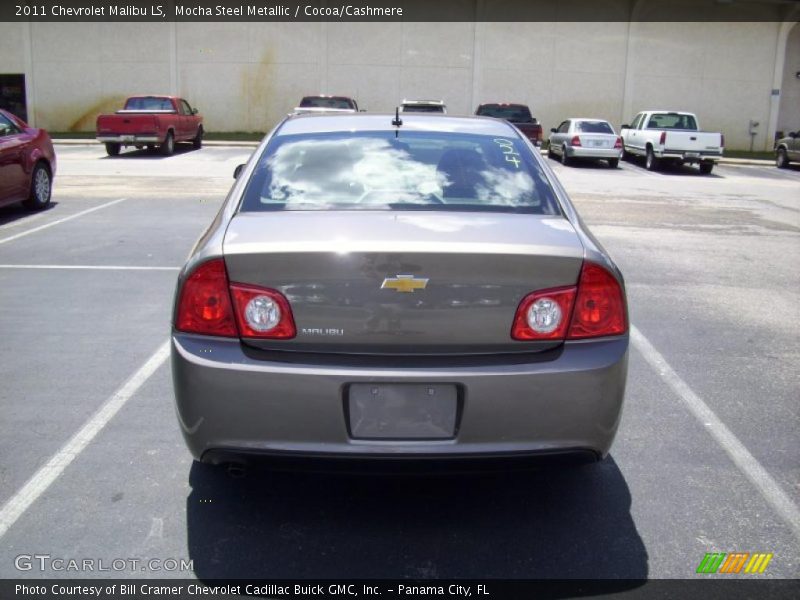 Mocha Steel Metallic / Cocoa/Cashmere 2011 Chevrolet Malibu LS