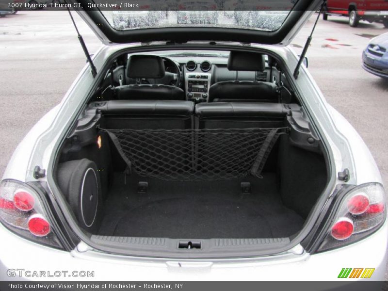 Quicksilver / Black 2007 Hyundai Tiburon GT