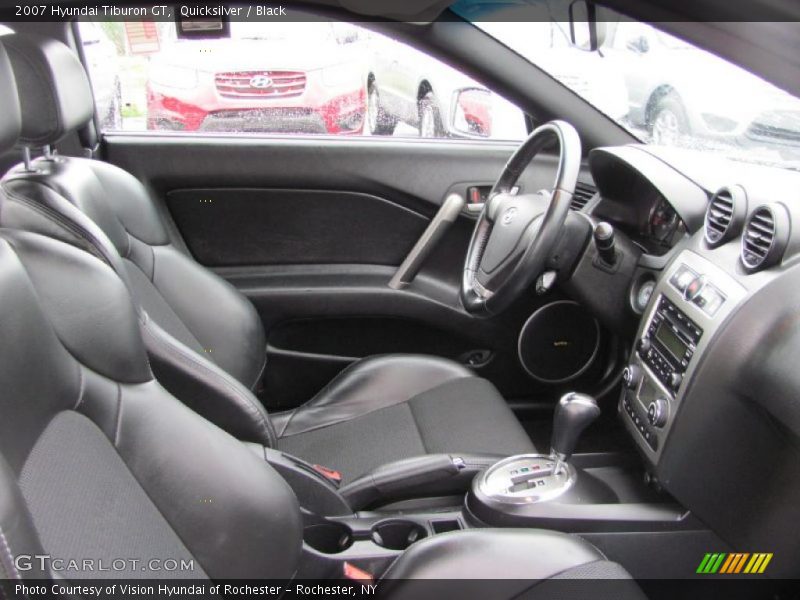 Quicksilver / Black 2007 Hyundai Tiburon GT