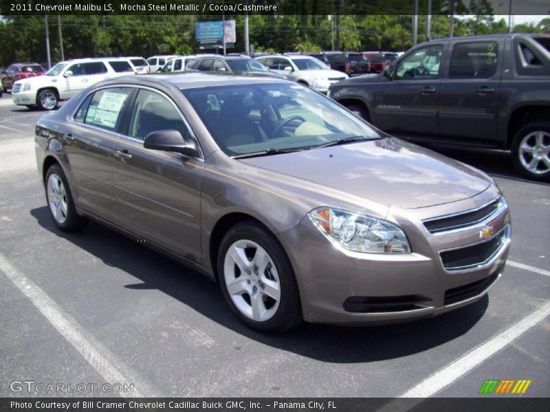 Mocha Steel Metallic / Cocoa/Cashmere 2011 Chevrolet Malibu LS