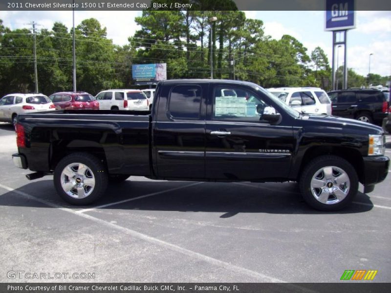 Black / Ebony 2011 Chevrolet Silverado 1500 LT Extended Cab