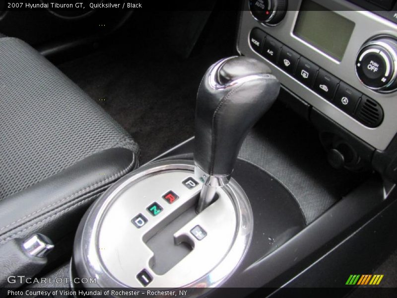 Quicksilver / Black 2007 Hyundai Tiburon GT