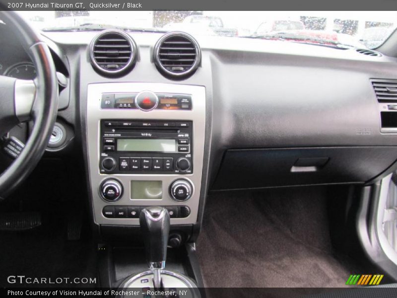 Quicksilver / Black 2007 Hyundai Tiburon GT