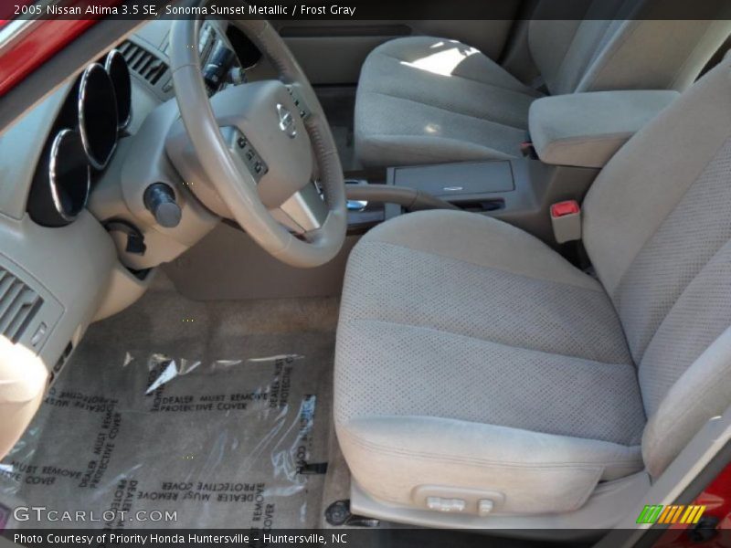 Sonoma Sunset Metallic / Frost Gray 2005 Nissan Altima 3.5 SE