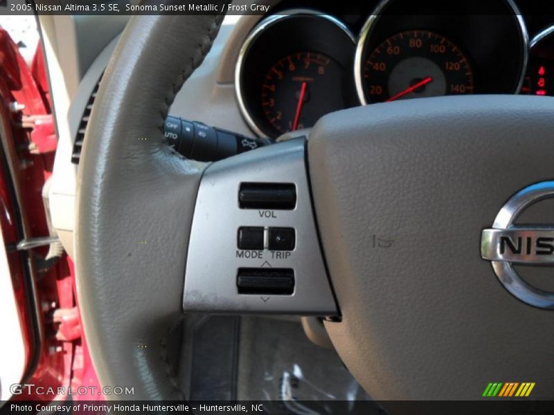 Sonoma Sunset Metallic / Frost Gray 2005 Nissan Altima 3.5 SE