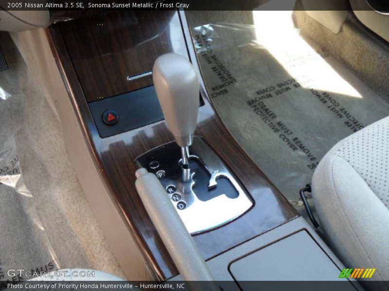 Sonoma Sunset Metallic / Frost Gray 2005 Nissan Altima 3.5 SE