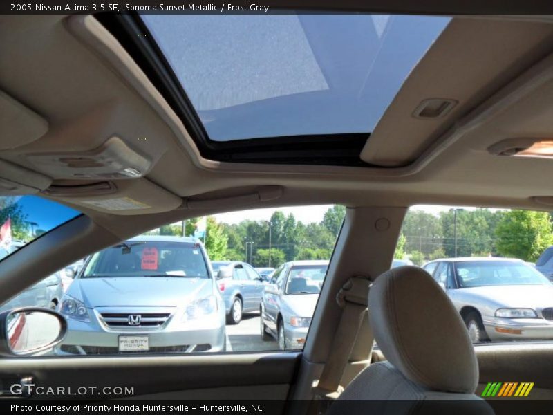 Sonoma Sunset Metallic / Frost Gray 2005 Nissan Altima 3.5 SE