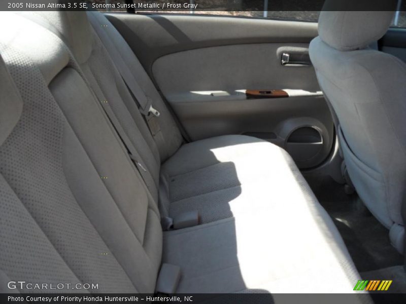 Sonoma Sunset Metallic / Frost Gray 2005 Nissan Altima 3.5 SE