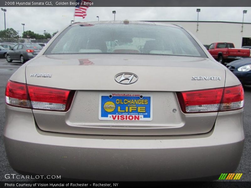 Golden Beige / Beige 2008 Hyundai Sonata GLS