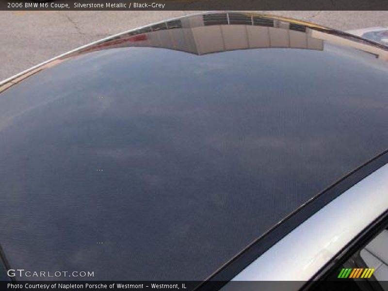 Silverstone Metallic / Black-Grey 2006 BMW M6 Coupe