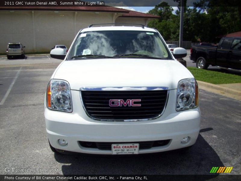 Summit White / Light Tan 2011 GMC Yukon Denali AWD