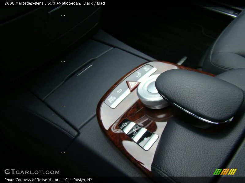 Black / Black 2008 Mercedes-Benz S 550 4Matic Sedan