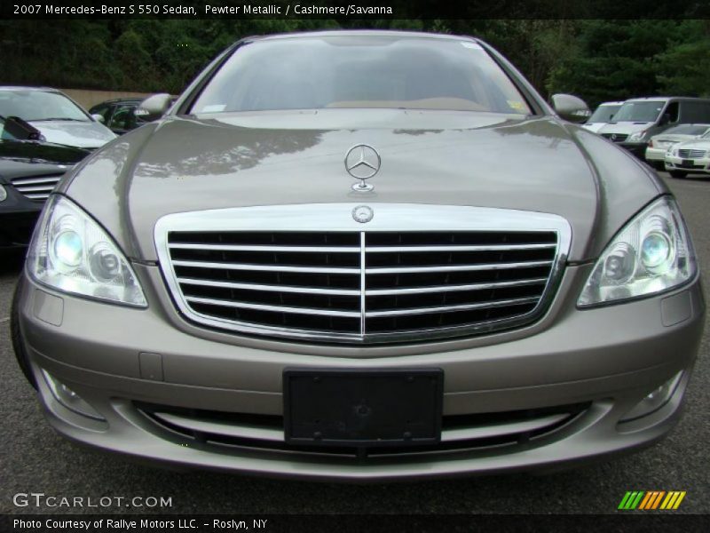 Pewter Metallic / Cashmere/Savanna 2007 Mercedes-Benz S 550 Sedan