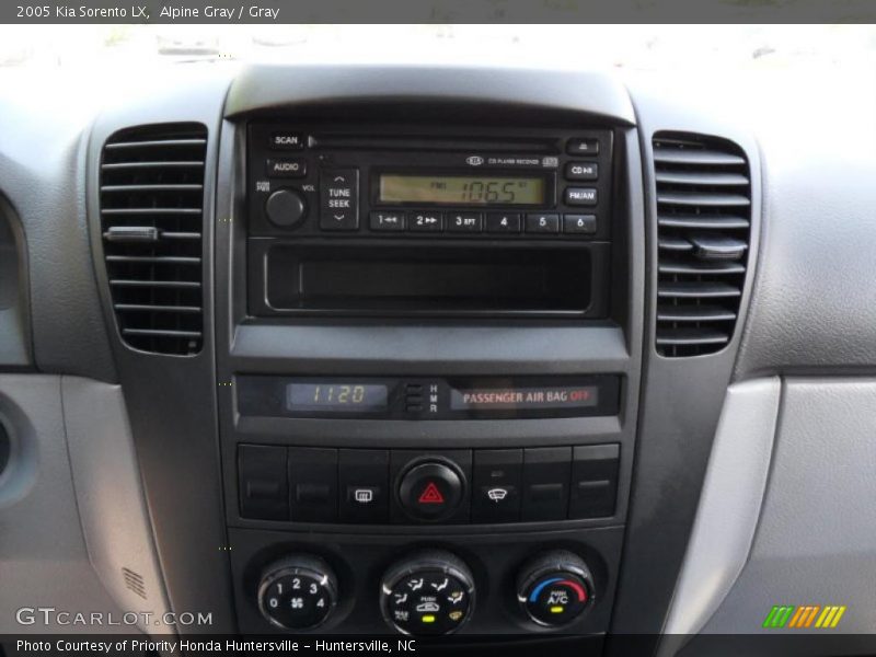 Alpine Gray / Gray 2005 Kia Sorento LX