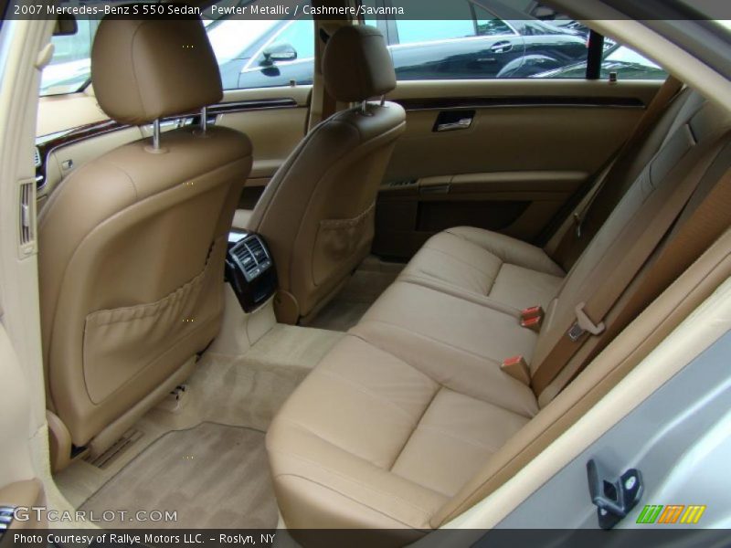 Pewter Metallic / Cashmere/Savanna 2007 Mercedes-Benz S 550 Sedan