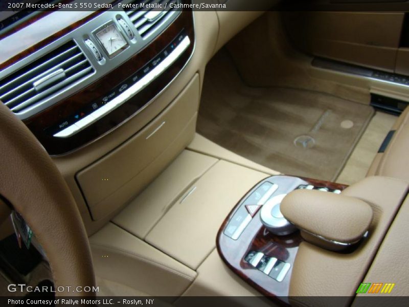 Pewter Metallic / Cashmere/Savanna 2007 Mercedes-Benz S 550 Sedan