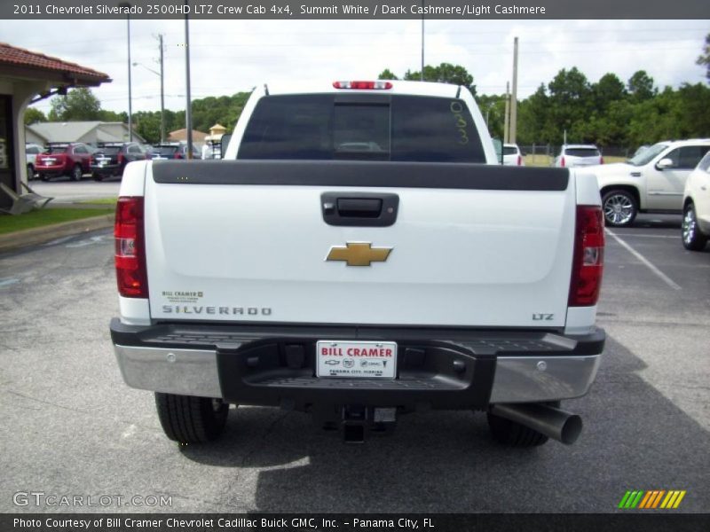 Summit White / Dark Cashmere/Light Cashmere 2011 Chevrolet Silverado 2500HD LTZ Crew Cab 4x4