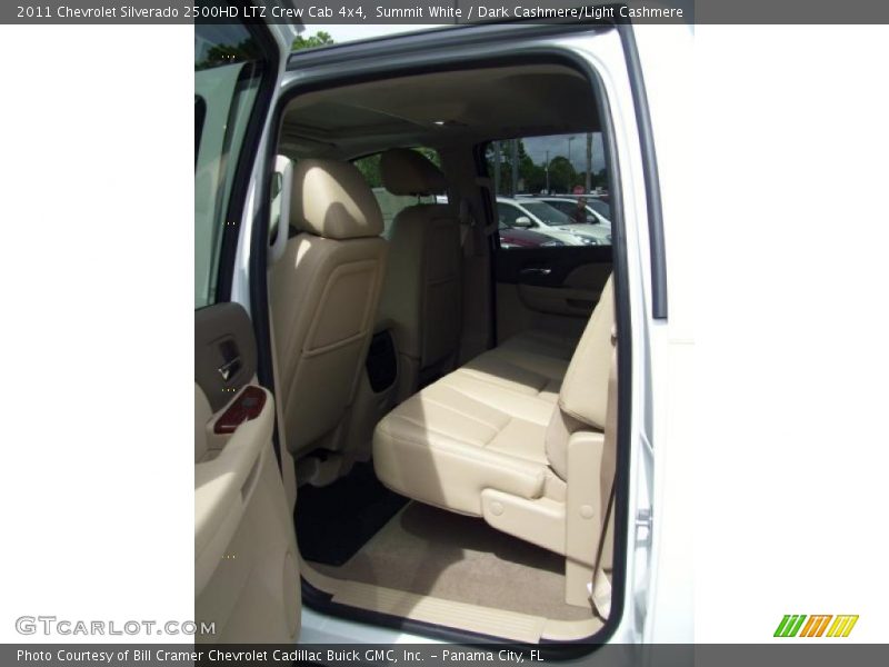 Summit White / Dark Cashmere/Light Cashmere 2011 Chevrolet Silverado 2500HD LTZ Crew Cab 4x4