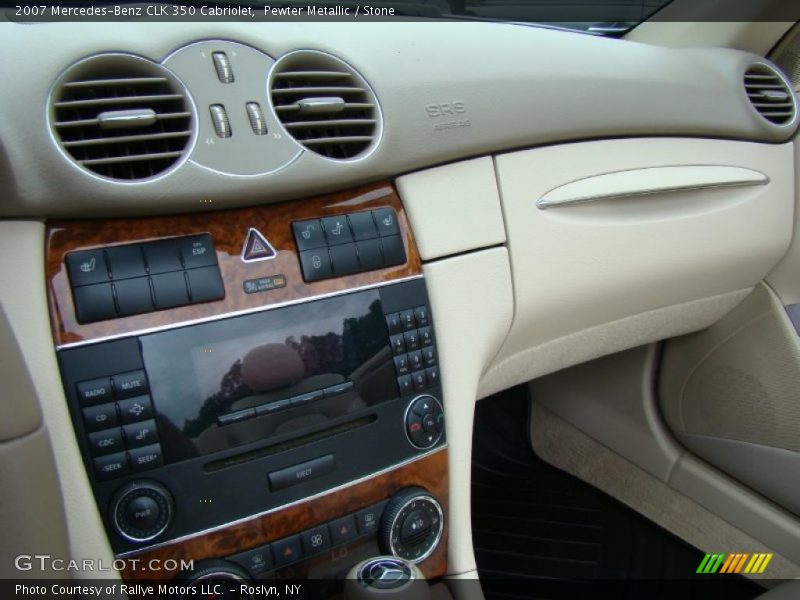 Pewter Metallic / Stone 2007 Mercedes-Benz CLK 350 Cabriolet