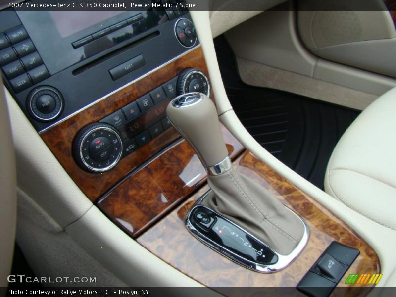 Pewter Metallic / Stone 2007 Mercedes-Benz CLK 350 Cabriolet