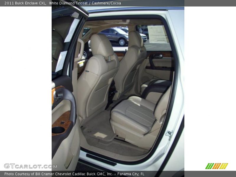 White Diamond Tricoat / Cashmere/Cocoa 2011 Buick Enclave CXL