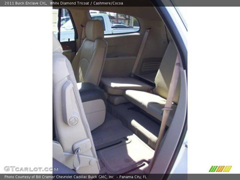 White Diamond Tricoat / Cashmere/Cocoa 2011 Buick Enclave CXL