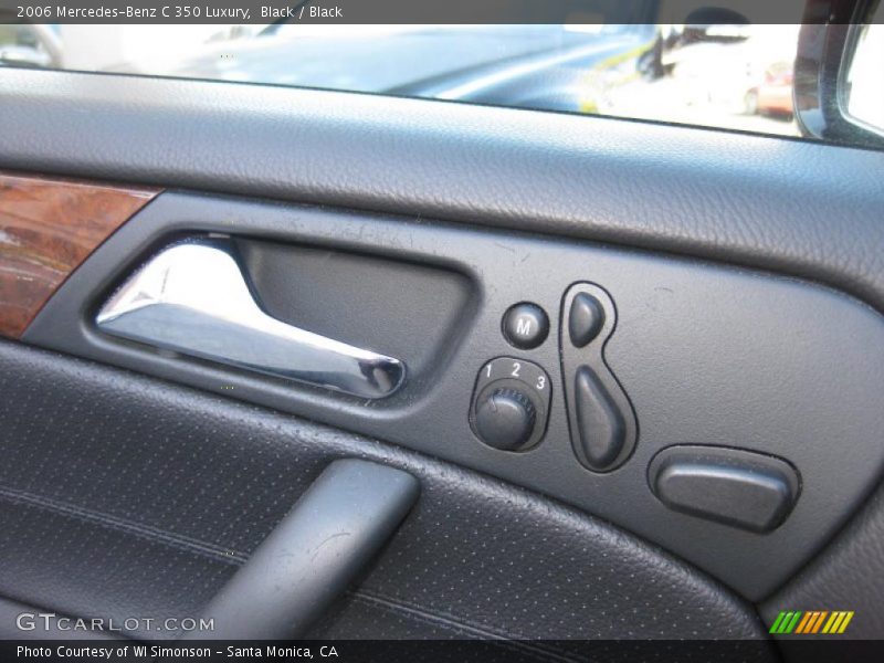 Black / Black 2006 Mercedes-Benz C 350 Luxury