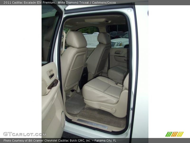 White Diamond Tricoat / Cashmere/Cocoa 2011 Cadillac Escalade ESV Premium