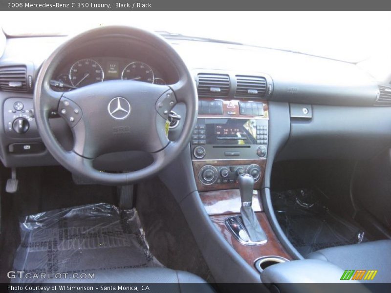 Black / Black 2006 Mercedes-Benz C 350 Luxury