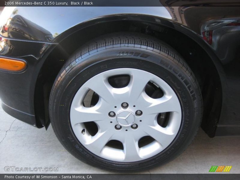 Black / Black 2006 Mercedes-Benz C 350 Luxury