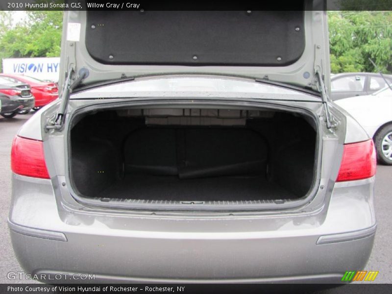 Willow Gray / Gray 2010 Hyundai Sonata GLS