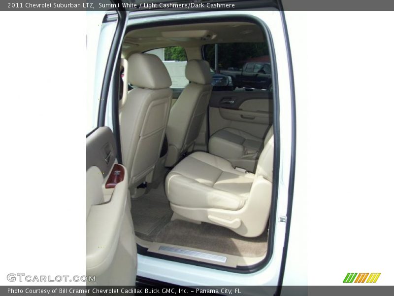 Summit White / Light Cashmere/Dark Cashmere 2011 Chevrolet Suburban LTZ