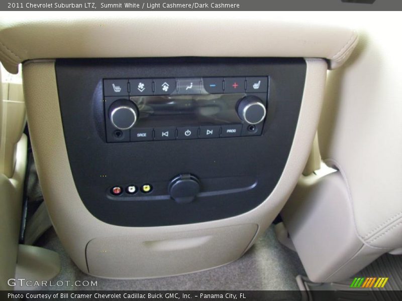 Summit White / Light Cashmere/Dark Cashmere 2011 Chevrolet Suburban LTZ
