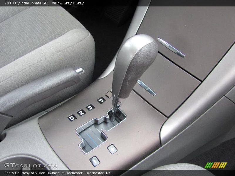 Willow Gray / Gray 2010 Hyundai Sonata GLS