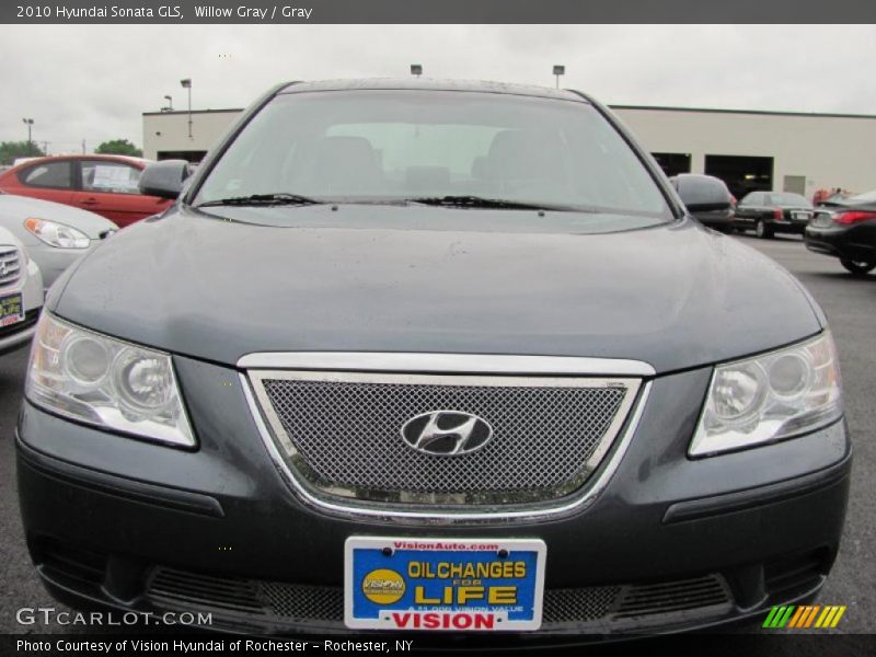 Willow Gray / Gray 2010 Hyundai Sonata GLS