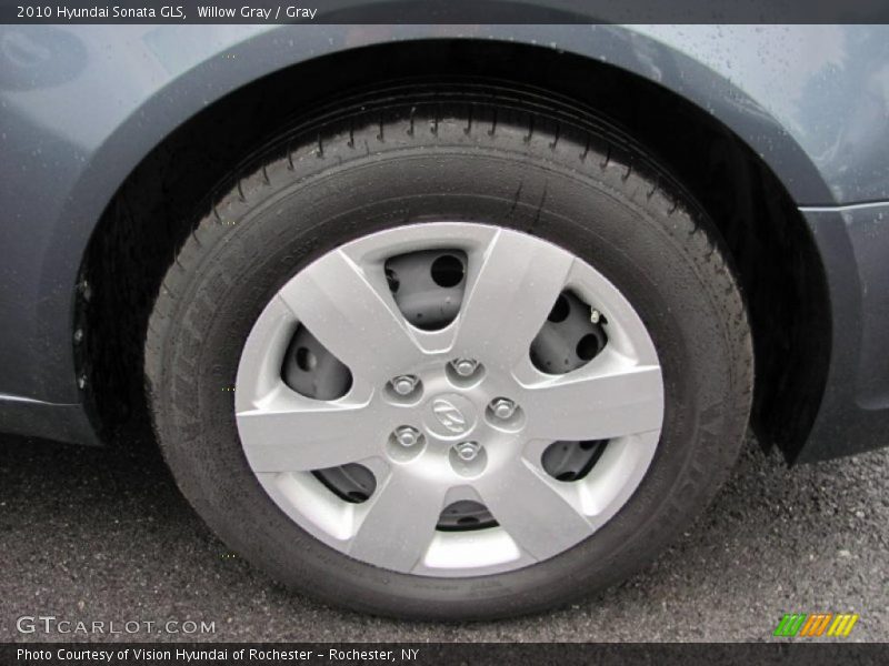 Willow Gray / Gray 2010 Hyundai Sonata GLS