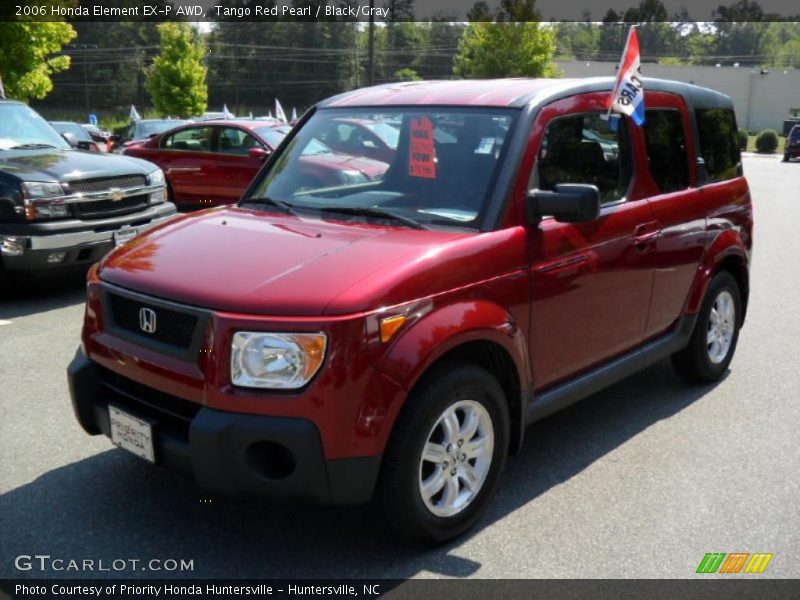 Tango Red Pearl / Black/Gray 2006 Honda Element EX-P AWD
