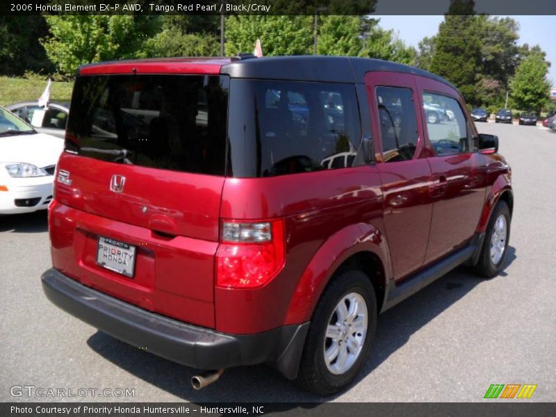 Tango Red Pearl / Black/Gray 2006 Honda Element EX-P AWD