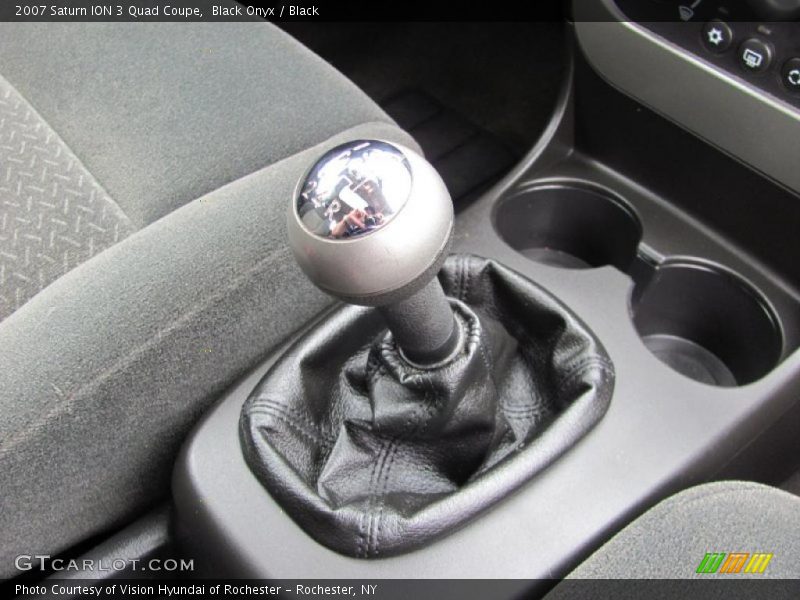 Black Onyx / Black 2007 Saturn ION 3 Quad Coupe