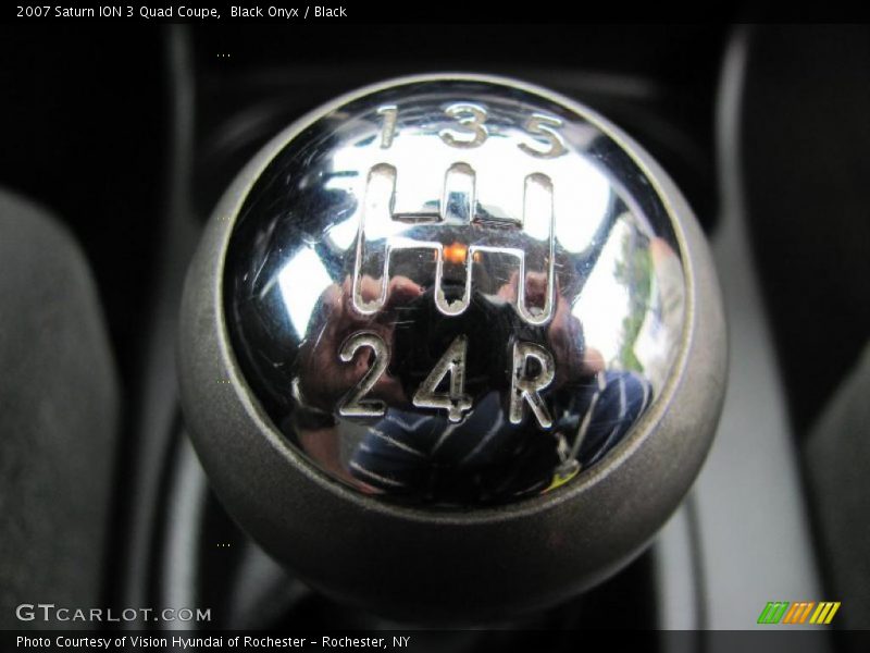 Black Onyx / Black 2007 Saturn ION 3 Quad Coupe