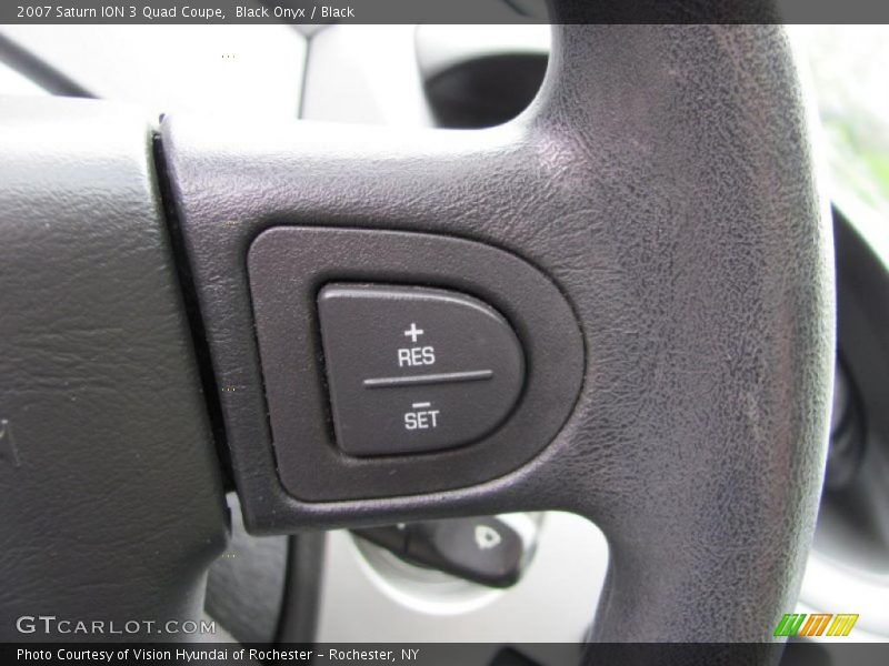 Black Onyx / Black 2007 Saturn ION 3 Quad Coupe