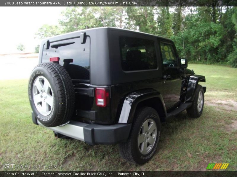 Black / Dark Slate Gray/Medium Slate Gray 2008 Jeep Wrangler Sahara 4x4