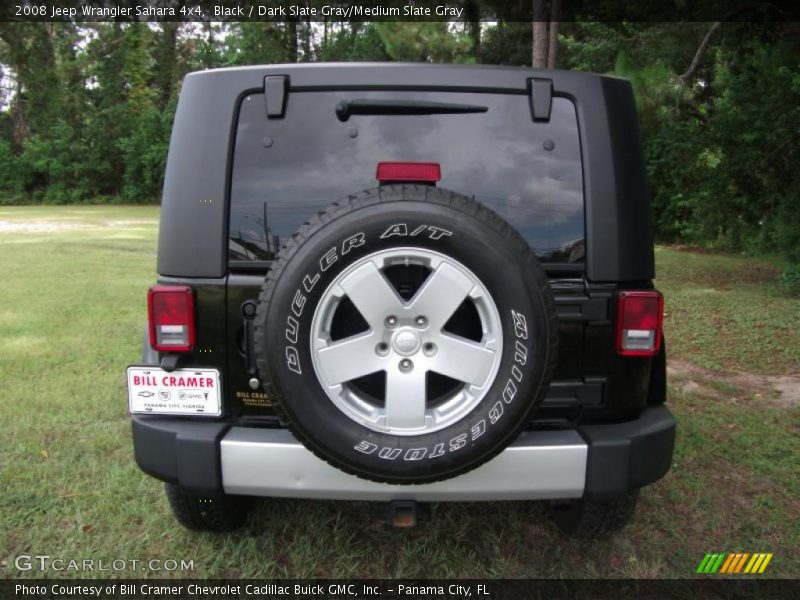 Black / Dark Slate Gray/Medium Slate Gray 2008 Jeep Wrangler Sahara 4x4