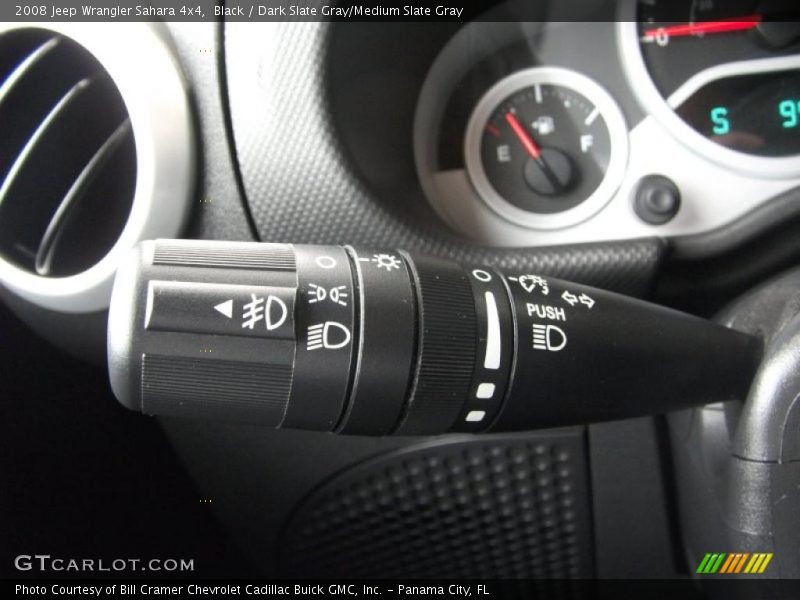 Black / Dark Slate Gray/Medium Slate Gray 2008 Jeep Wrangler Sahara 4x4