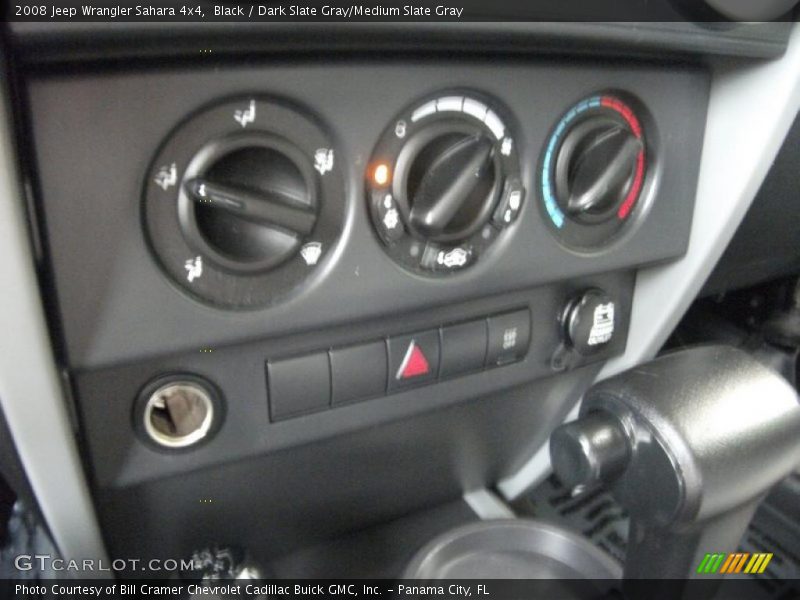 Black / Dark Slate Gray/Medium Slate Gray 2008 Jeep Wrangler Sahara 4x4
