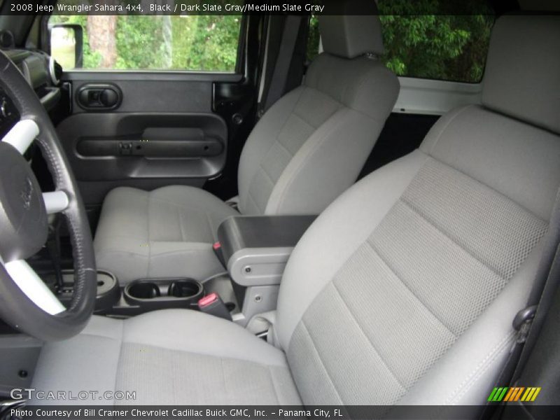 Black / Dark Slate Gray/Medium Slate Gray 2008 Jeep Wrangler Sahara 4x4