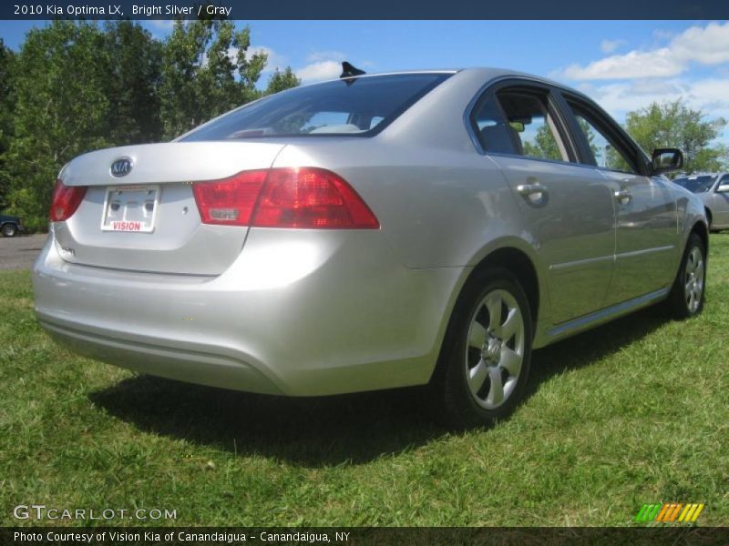Bright Silver / Gray 2010 Kia Optima LX