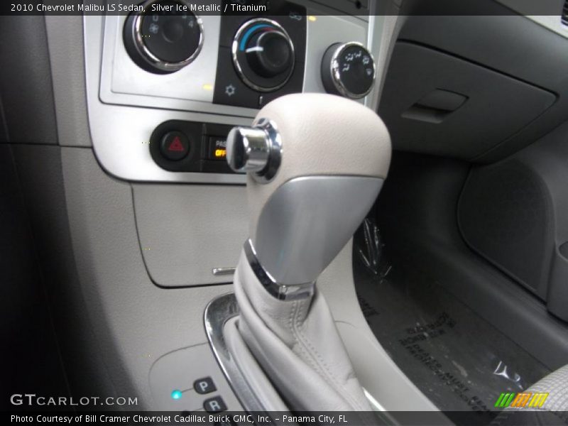 Silver Ice Metallic / Titanium 2010 Chevrolet Malibu LS Sedan