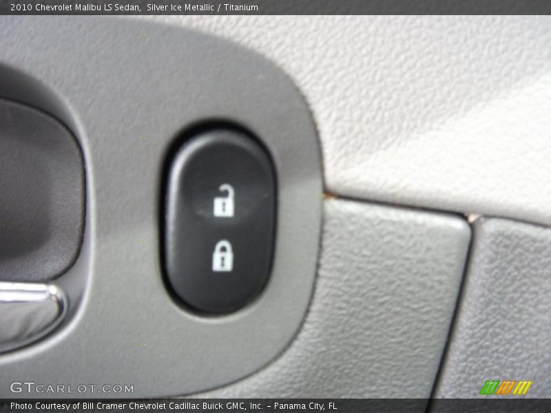 Silver Ice Metallic / Titanium 2010 Chevrolet Malibu LS Sedan